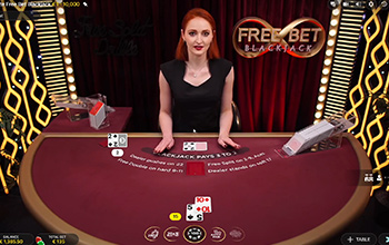 Live Μπλάκτζακ με Freebet